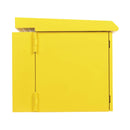 Eaton SRN3RY12US SmartRack 12U NEMA 3R Wall-Mount Industrial Enclosure with Fan – Yellow