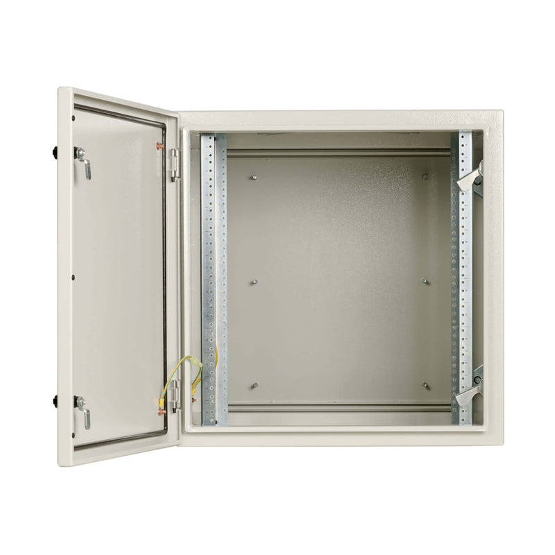 Eaton Tripp Lite SRN4G12US SmartRack 12U NEMA 4 Industrial Wall-Mount Enclosure, Gray, 28" Deep