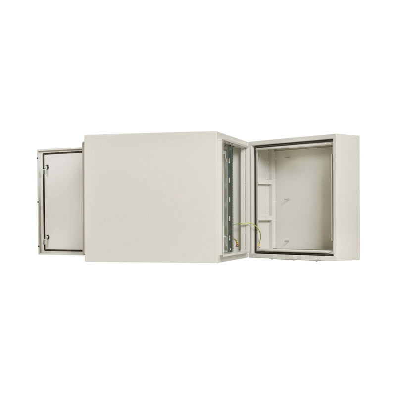 Eaton Tripp Lite SRN4G12USDP SmartRack 12U NEMA 4 Wall-Mount Industrial Enclosure, 32" Deep, Gray