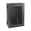 Tripp Lite SmartRack SRW18US13 18U Low-Profile Wall-Mount Rack Enclosure