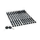 SmartRack SRW18USG 18U Low-Profile Wall-Mount Rack Cabinet, Clear Door