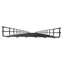 Wire Mesh Cable Tray, 12" x 2" x 10 ft., Black, 10-Pack