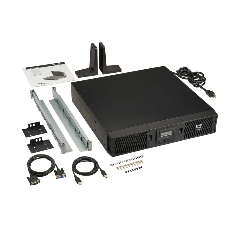 Eaton Tripp Lite SmartOnline SU1500RTXLCDN 1500VA Double-Conversion UPS with Network Card