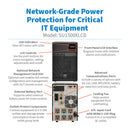 Tripp Lite SmartOnline SU1500XLCD 1500VA 1350W Double-Conversion UPS, Tower