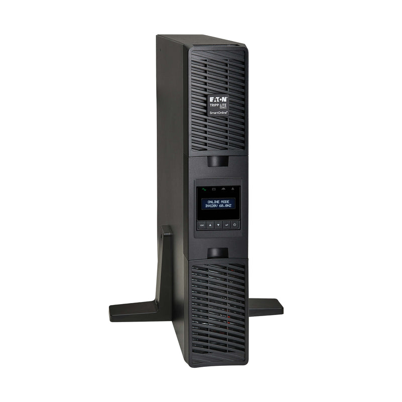 Eaton Tripp Lite SmartOnline 2000VA 1800W 2U Rack/Tower Double-Conversion UPS, 120V, LCD, TAA Compliant – SU2200RTXLCD2UTAA