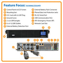 Eaton Tripp Lite SU3000LCD2UHV SmartOnline 3kVA 2.7kW 208/240V Double-Conversion UPS, 2U Rackmount, LCD Display, Extended Runtime