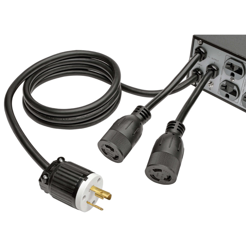 Eaton Tripp Lite SU3000LCD2UHV SmartOnline 3kVA 2.7kW 208/240V Double-Conversion UPS, 2U Rackmount, LCD Display, Extended Runtime