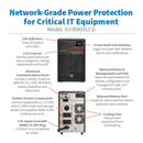 Eaton Tripp Lite SmartOnline SU3000XLCD 3000VA 2700W 120V Double-Conversion UPS, Tower