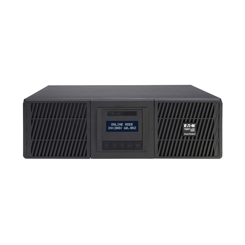 Eaton Tripp Lite SmartOnline 5000VA 4500W 208V UPS with Maintenance Bypass, WEBCARDLXE, Extended Run, 3U Rack/Tower