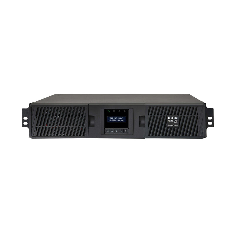 Eaton Tripp Lite SmartOnline SUINT2200LCD2U 2200VA 2000W Double-Conversion UPS, 208/230V, LCD, 2U Rack/Tower
