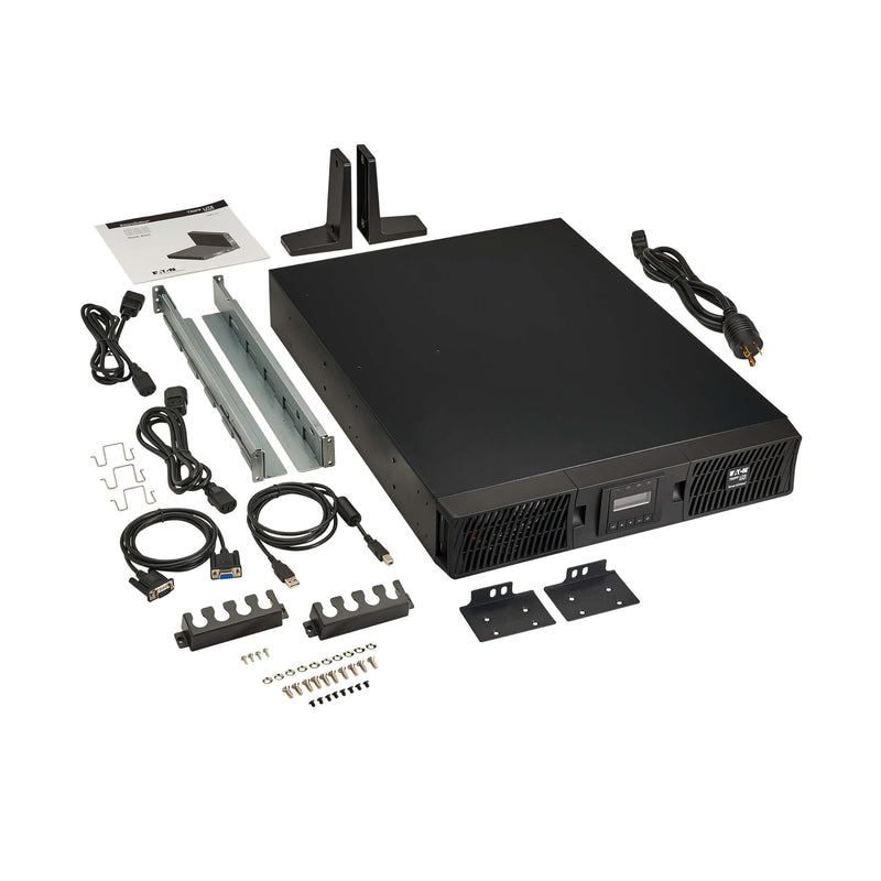 Eaton Tripp Lite SmartOnline SUINT2200LCD2U 2200VA 2000W Double-Conversion UPS, 208/230V, LCD, 2U Rack/Tower