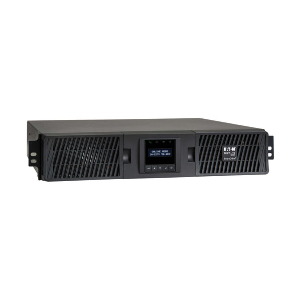 Eaton Tripp Lite SUINT3000LCD2U SmartOnline 3000VA 2700W 208/230V Double-Conversion UPS, 2U Rack/Tower, LCD Display, Extended Runtime, USB & DB9 Ports