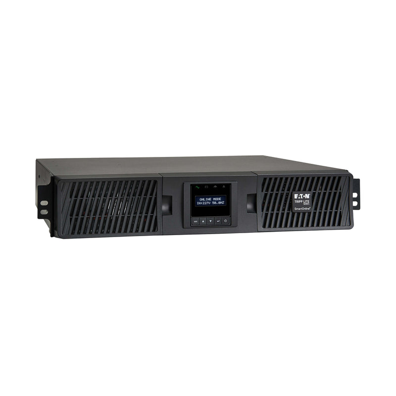 Eaton Tripp Lite SUINT3000LCD2U SmartOnline 3000VA 2700W 208/230V Double-Conversion UPS, 2U Rack/Tower, LCD Display, Extended Runtime, USB & DB9 Ports