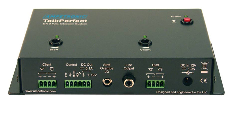 Listen Technologies TP-KIT1 TalkPerfect Speech Transfer Kit – Glass Mount Mic & Combi Pod Speaker