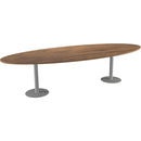 AVTEQ TEAMconference™ Oval Table Top — 10 ft x 4 ft, Laminate Finish (TC-10X4-O)