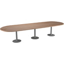 AVTEQ TEAMconference™ Race Track Table Top – 18ft x 4ft, Laminate Finish (TC-18X4-RT)