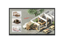 LG CreateBoard Standard 86-Inch 4K UHD Interactive Whiteboard (86TR3DQ-B)