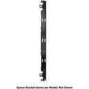 Middle dvLED Wall Mount for LG LSCB Series Ultra Slim, 4 Displays Tall