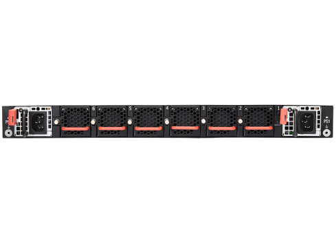 Edgecore AS7512-32X 32-Port 100GbE QSFP28 Switch – Dual AC PSU, Power-to-Port Airflow (US)