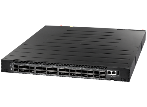 Edgecore AS7512-32X 32-Port 100GbE QSFP28 Switch – Dual AC PSU, Power-to-Port Airflow (US)
