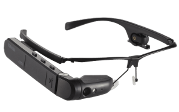 Dynabook DynaEdge AR Smart Glasses DG-100-C0202DTF – dynaEdge AR100 Head Display (Intel Pentium 4405Y/8GB/128GB SSD/Intel 802.11ac/Win10 Pro, SDK, Vision DE Suite, 1Yr Warranty)