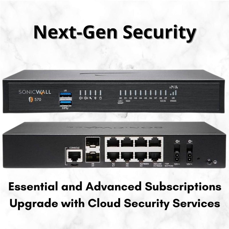SonicWall TZ570 Secure Upgrade Plus Advanced Edition - 2 Year Subscription (02-SSC-5686)