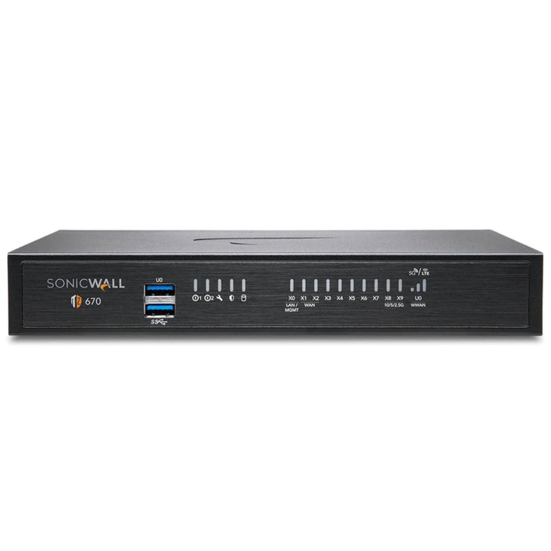 SonicWall TZ670 High Availability Firewall - 02-SSC-5654