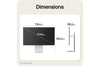 32 LG UHD MONITOR, 6144 X 3456, 16:9 IPS, HDMI 2.1, DISPLAY PORT, USB 3.2 (1UP,2