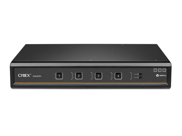 Vertiv Cybex SC900 Secure KVM | Dual Head | 4 Port Universal and DPP | NIAP version 4.0 Certified