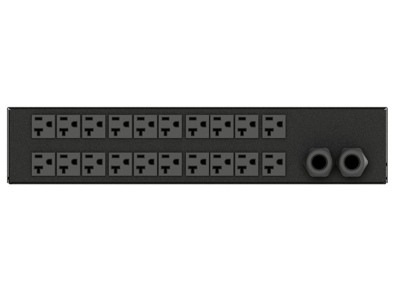 Vertiv VA4N22A1 Rack Transfer Switch, 20A 120V, 1.9kW, Monitored