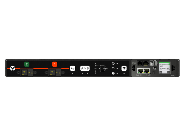Vertiv VA6N31A0 Rack Transfer Switch, 30A 208V, 6 x C13/C19, Horizontal