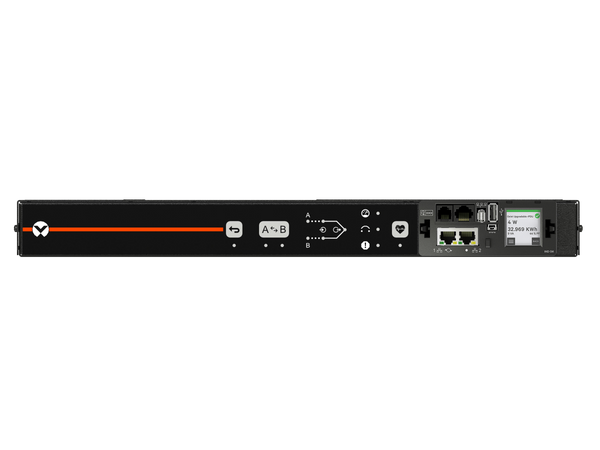 Vertiv VA7U11A0 Rack Transfer Switch with Switched Outlet Monitoring, 10A/15A
