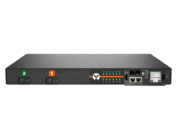 Vertiv Geist VP5N31A1 Switched rPDU, 30A 208V, 12 C13/C19 Outlets, Horizontal