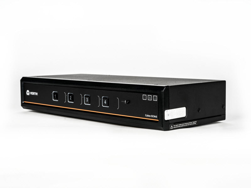 Vertiv Cybex SC900 Secure KVM | Dual Head | 4 Port Universal and DPP | NIAP version 4.0 Certified