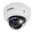 Vivotek FD819-HT-90-1Y 5MP Indoor Dome IP Security Camera with 2.8–10mm Varifocal Lens, Built-In IR and 1-Year Cloud License