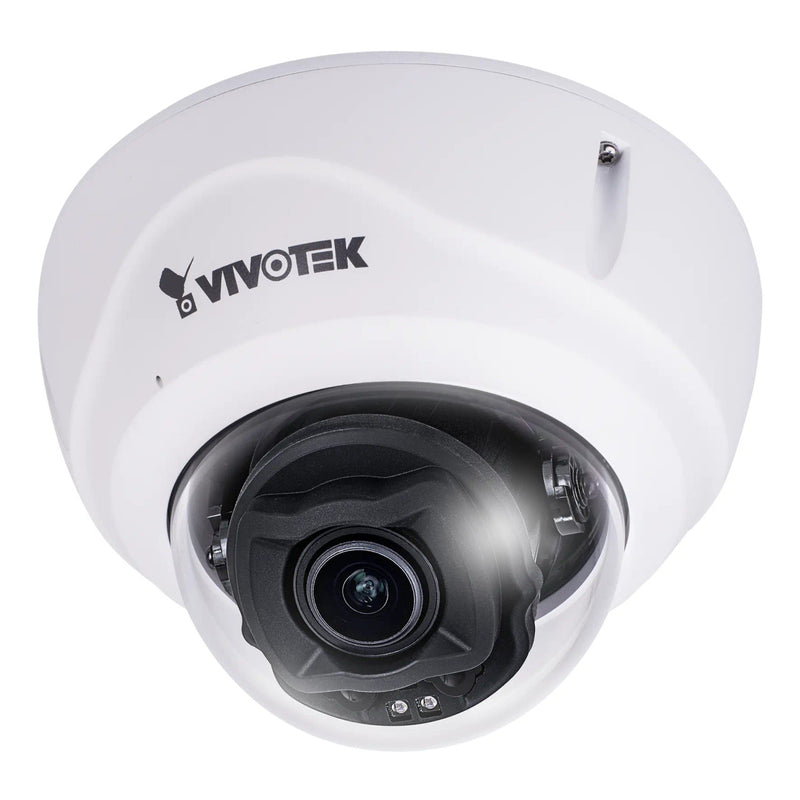 Vivotek FD9387-FR-v2 5MP Facial Recognition Fixed Dome Network Camera with 10,000 Profile Storage and Smart IR II