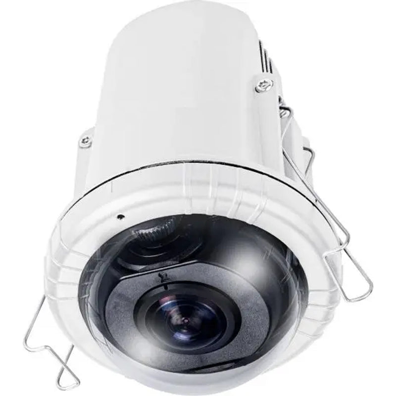 Vivotek FE912-H-90-1Y 12MP 180° Indoor Fisheye IP Security Camera with 1.22mm Lens, Built-In IR, and 1-Year VORTEX Cloud License
