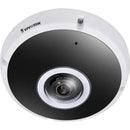 Vivotek FE9391-EV-V2-M12(M) 12MP Outdoor 180° Fisheye AI IP Security Camera with Smart IR, WDR Pro, and M12 Connector
