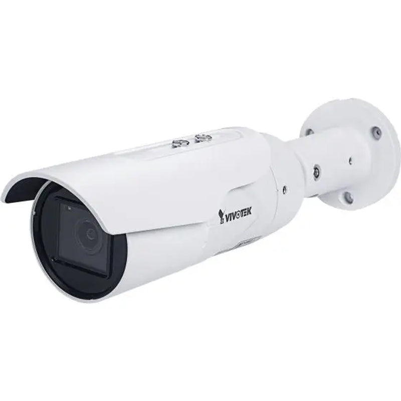 Vivotek IB839-EHT-90-1Y 5MP Outdoor Bullet IP Security Camera with 2.8-10mm Motorized Lens, Built-In IR and 1-Year Cloud License