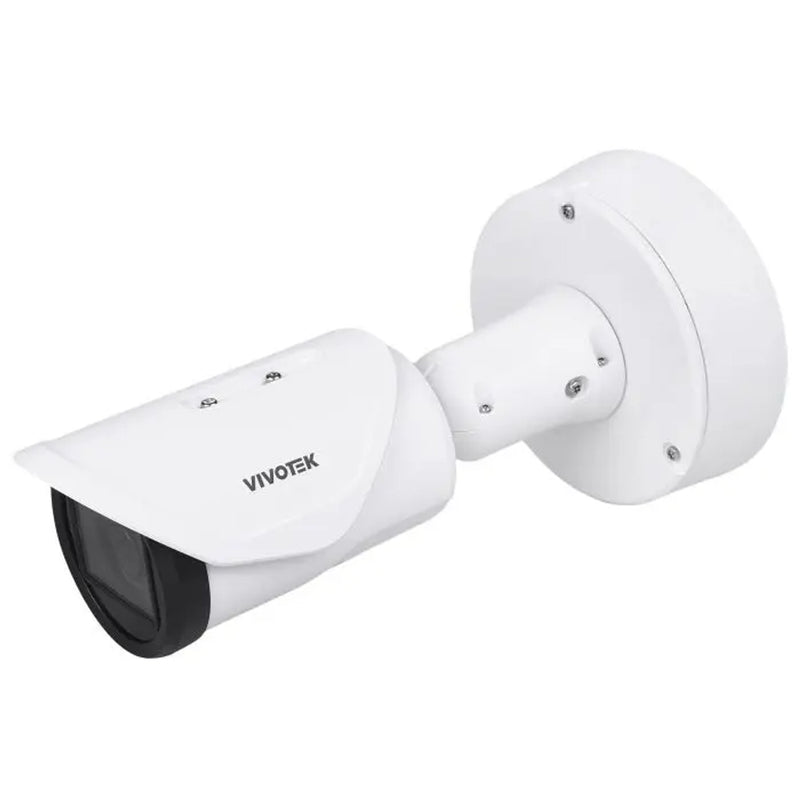 Vivotek IB9387-LPR-V3(7-22mm) 5MP AI Outdoor License Plate Recognition Bullet IP Security Camera with 7-22mm Motorized P-Iris Lens and Built-In IR