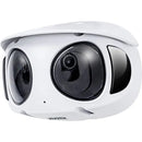 Vivotek MS930-EHV-90-1Y 8MP Outdoor Multi-Sensor Panoramic IP Security Camera with 2.8mm Lens, Built-In IR and 1-Year Cloud License