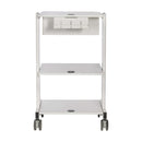 Eaton Tripp Lite Mobile Workstation Cart with Dual Drawers & Shelves, TAA
