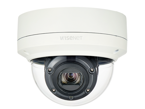 Wisenet XNV-6120R/LPR 2MP Outdoor LPR Network Dome Camera – 12x Zoom, IR, Wisenet 5