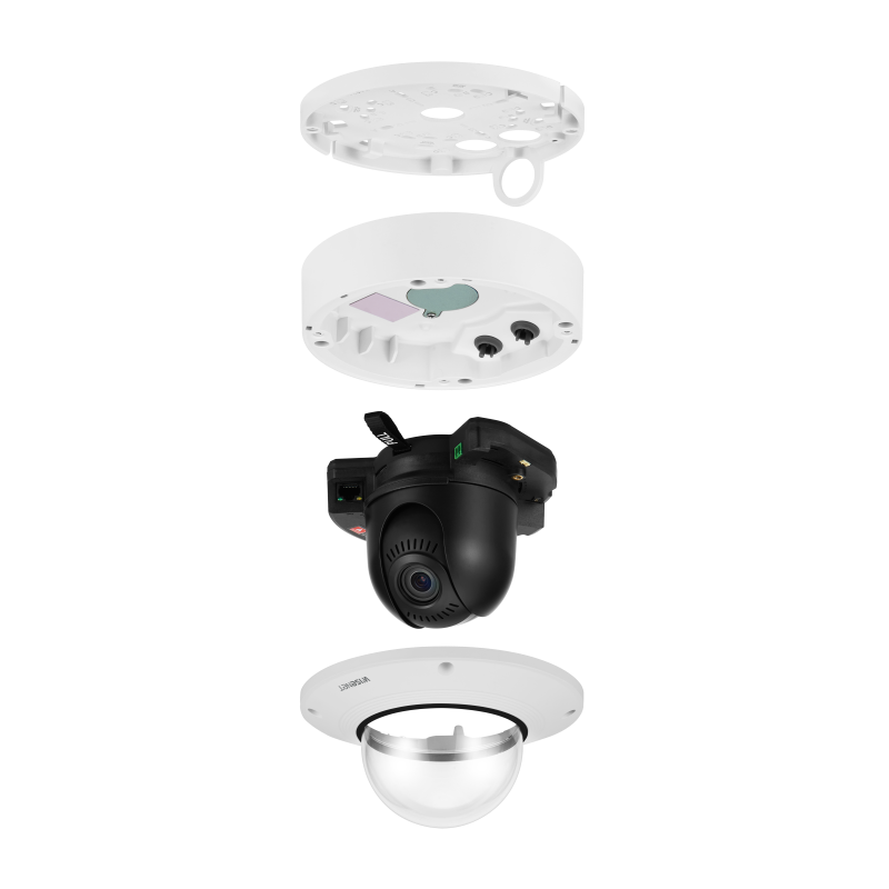 Hanwha Vision XNV-9083R 4K AI IR Vandal Dome Network Camera