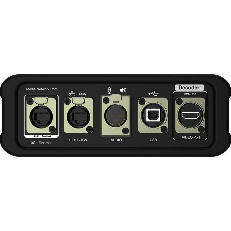 ZyPer4K-XR HDMI 2.0 Output Decoder, Accepts IP Streaming via 10Gbit/Copper, PoE ZEEVEE