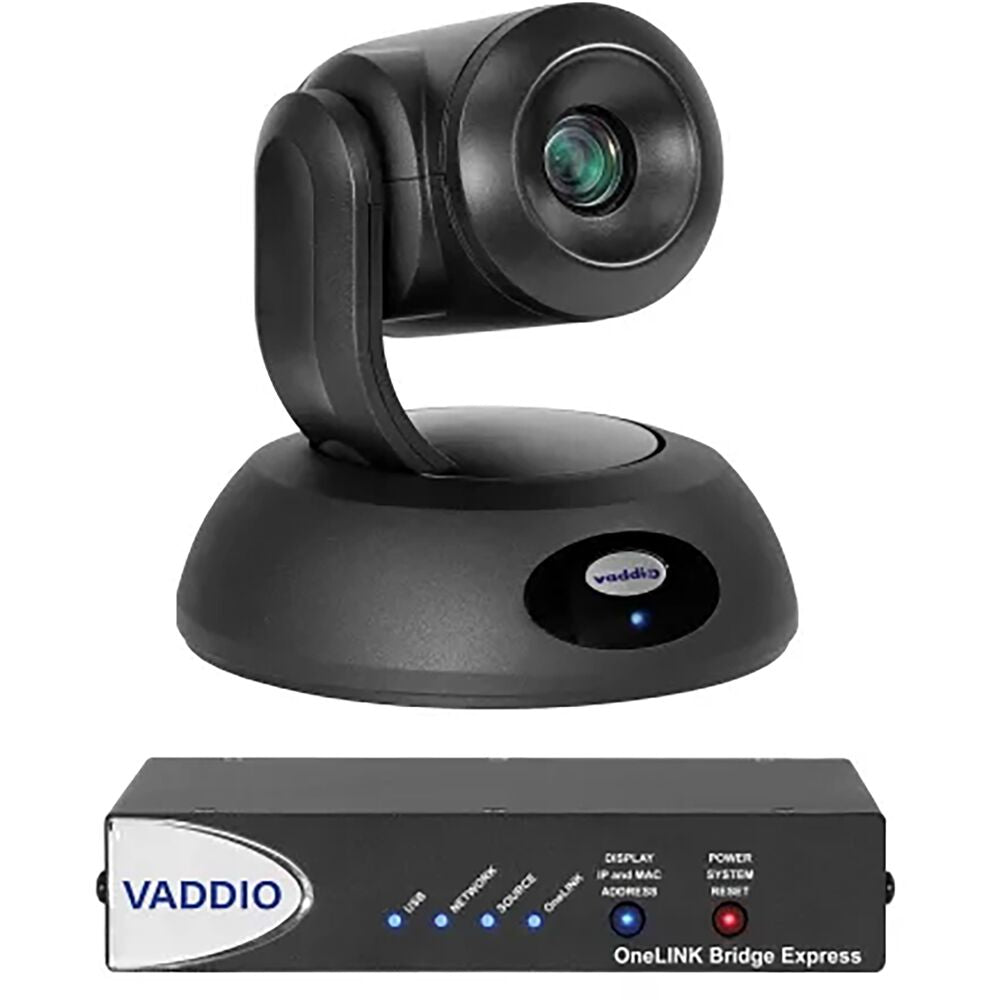 Vaddio RoboSHOT 30E HDBT OneLINK Bridge Express PTZ Camera System – Avendor