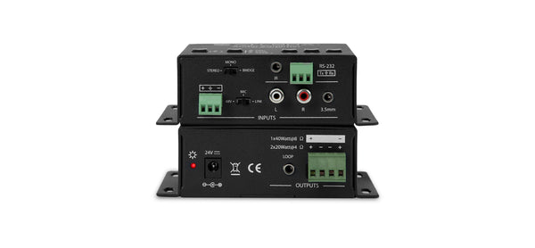 Atlona AT-PA100-G2 | Stereo / Mono Power Amplifier – 40 Watts Atlona