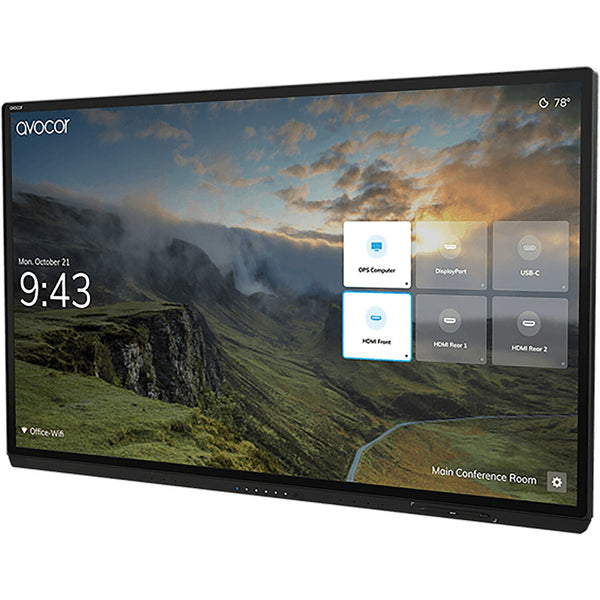 Avocor AVG-6560 | 65" 3840x2160 IR LED Interactive Display Avocor