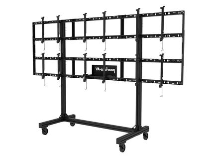 Peerless SmartMount® Portable Video Wall Cart Configurations for Displays PEERLESS