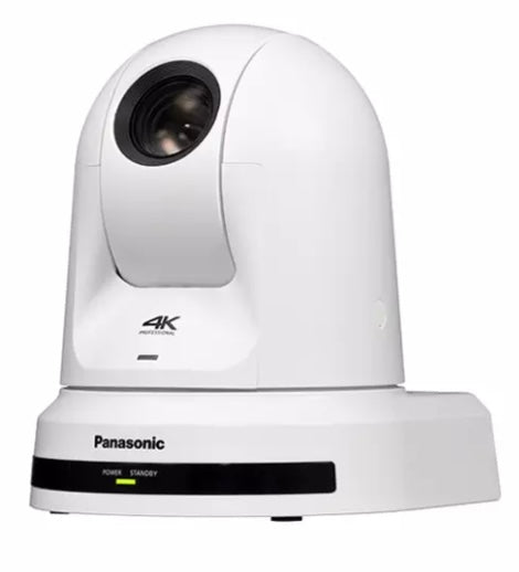 Panasonic AW-UE50WPJ - 4K/30P Ultra Quiet PTZ Camera (WHITE) Panasonic